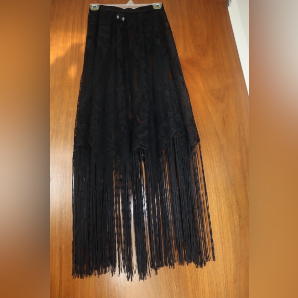 SHEIN Black Lace Maxi Skirt - Picture 2 of 5